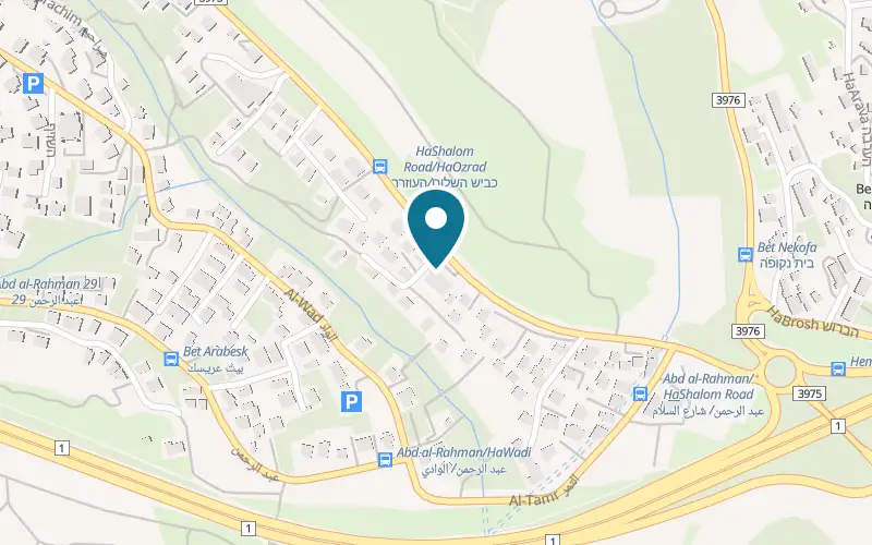 Map showing Burger House at 84 Derekh HaShalom, Abu Ghosh
