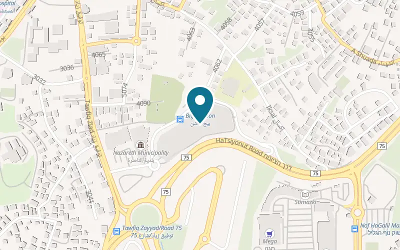 Map showing Cafe Greg Nazareth BIG at BIG Nazareth mall, Nazareth