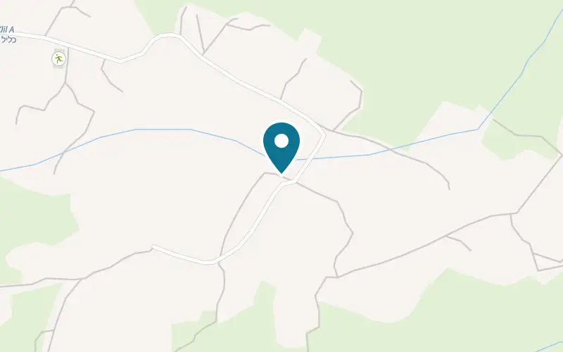 Map showing Clil Guest House at Klil, Klil