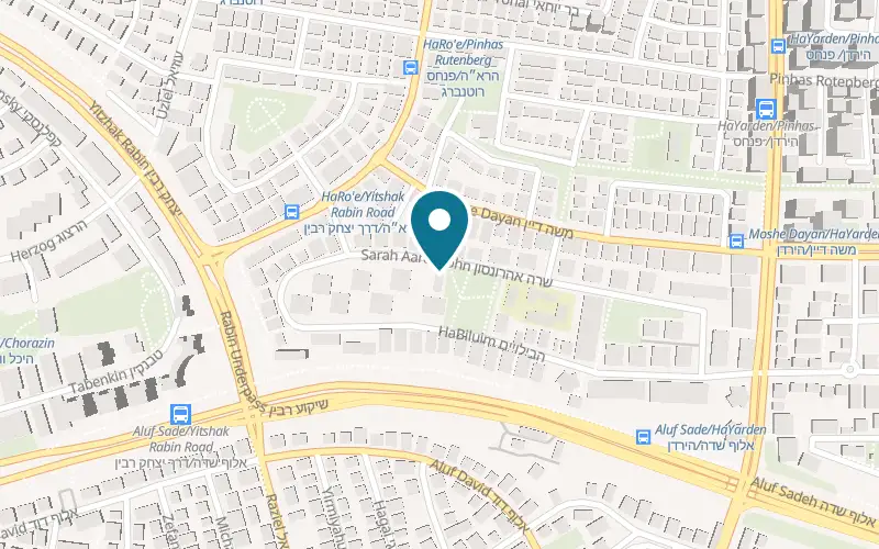Map showing COMP4U at 16 Sarah Aaronsohn Street, Ramat Gan