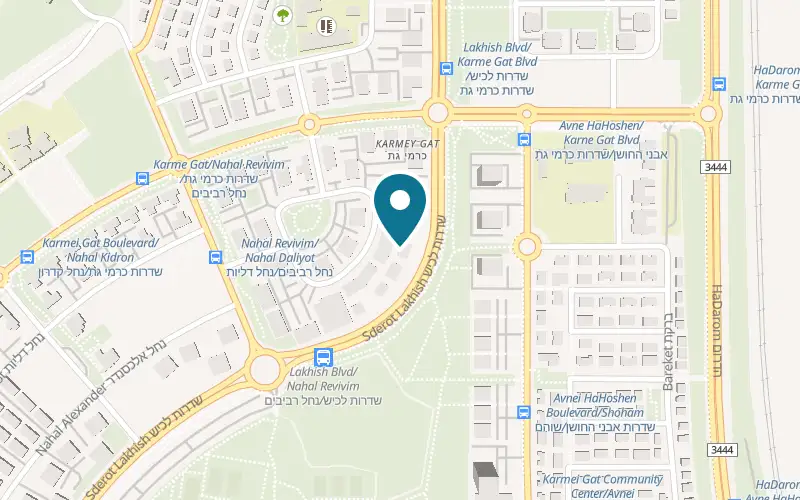 Map showing Crespella at 147 Nahal Yarkon Street, Carmei Gat, Kiryat Gat