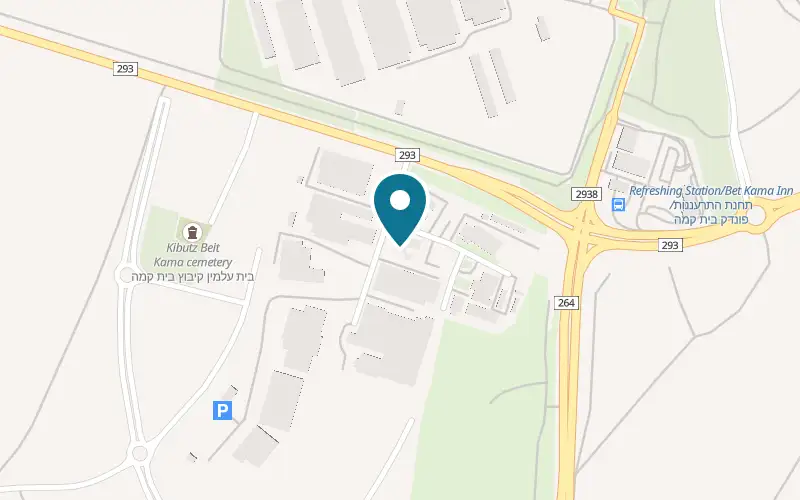 Map showing Cupsolla at Route 293, Beit Kama, Beit Kama