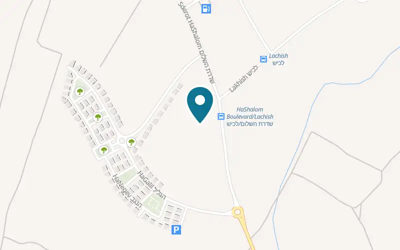 Map showing Damti Winery 67 at 67 Sderat HaShalom, Giv'at Ko'ah
