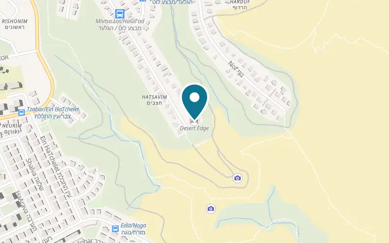 Map showing Desert's Edge at 59 Mivtsa Lot Street, Arad