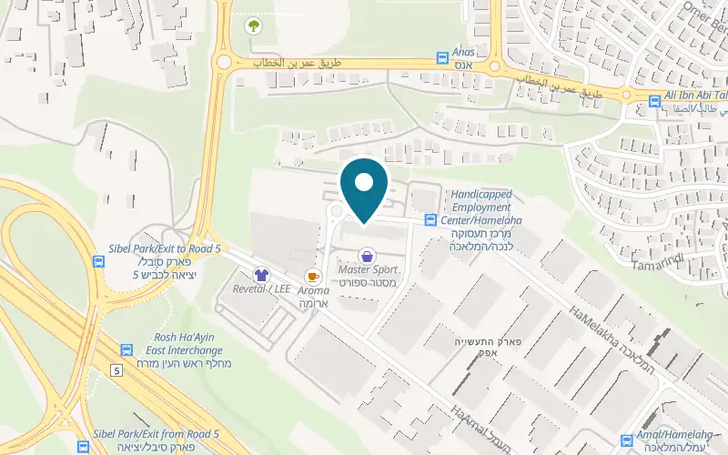 Map showing Electric Depot at 4 HaMelakha Street, Rosh HaAyin