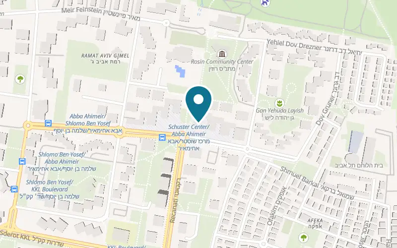 Map showing Electro Click at 25 Abba Ahimeir Street, Tel Aviv-Yafo
