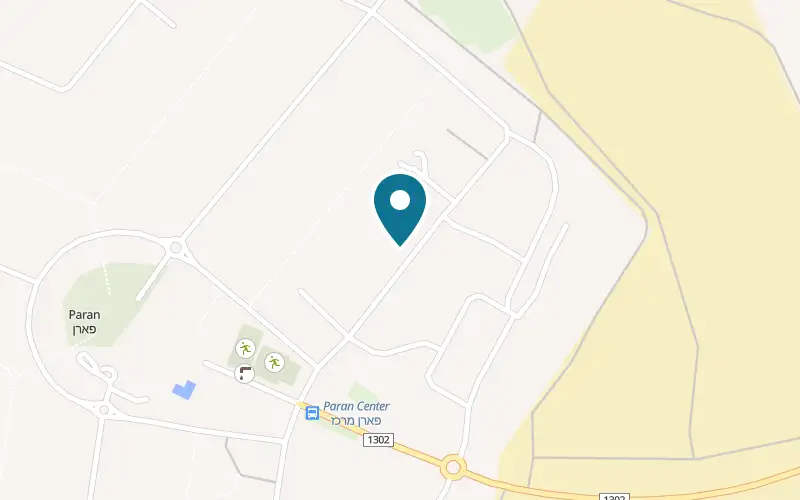 Map showing Eruah Paran at Farm 108, Moshav Paran, Paran