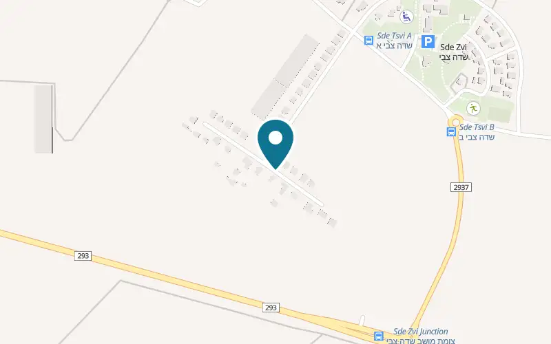 מפה: מתחם EYLIM במושב שדה צבי, שדה צבי