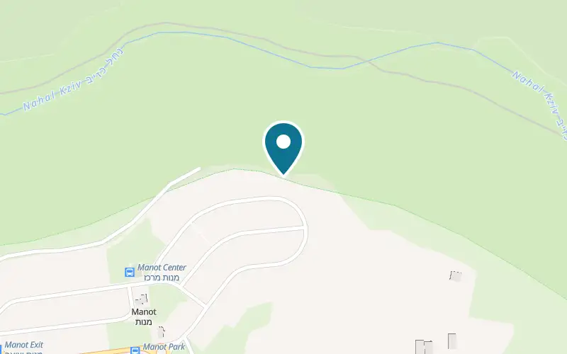 Map showing Finestra Suites at Moshav Manot, Manot