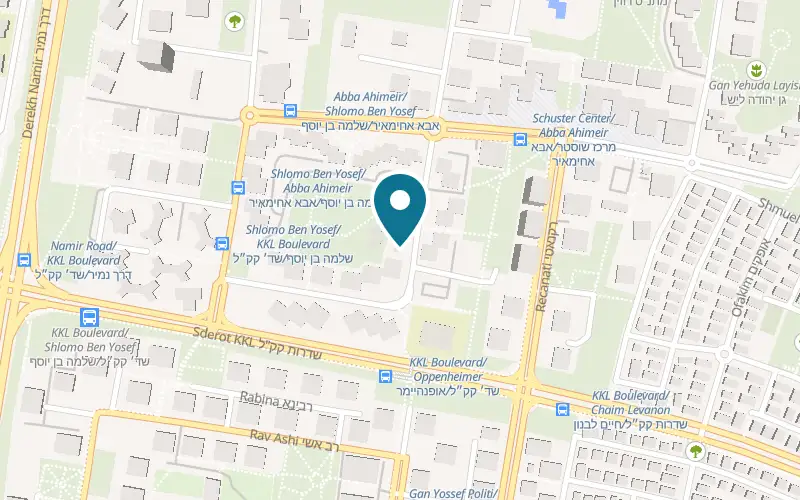 Map showing Fithouse Ramat Aviv Gimel at 15 Eliyahu Beit Tsuri Street, Ramat Aviv Gimel, Tel Aviv-Yafo
