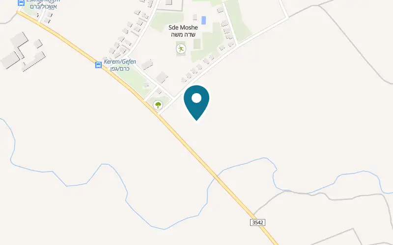 Map showing Flora Farm at The horse farm (Havat HaSus), Sde Moshe, Sde Moshe