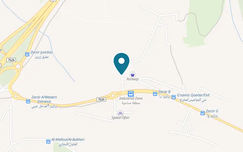Map showing Fresco at 5 HaTa'asiya Street, Zarzir