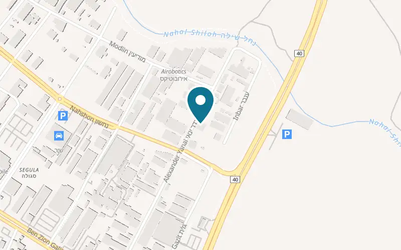 Map showing Gadron Team at 18 Alexander Yanai Street, Petah Tikva