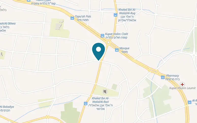 Map showing Gelato Boutique at 1 al-Tabari Street, Taibe