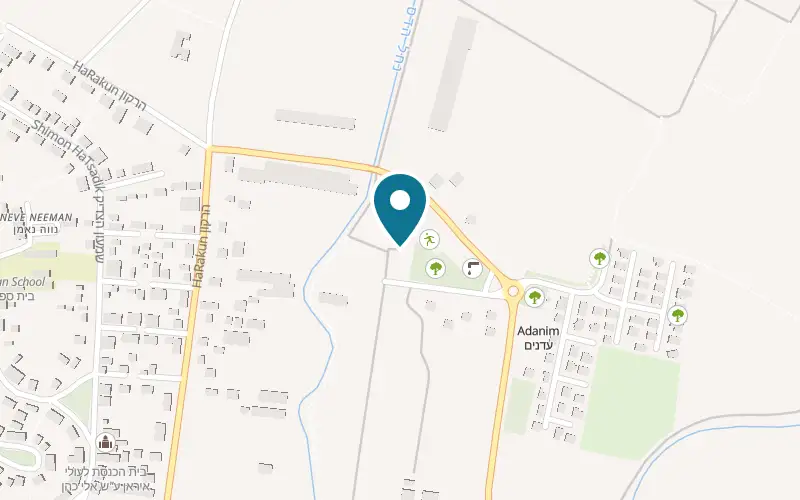 Map showing Gilti at Moshav Adanim, Adanim