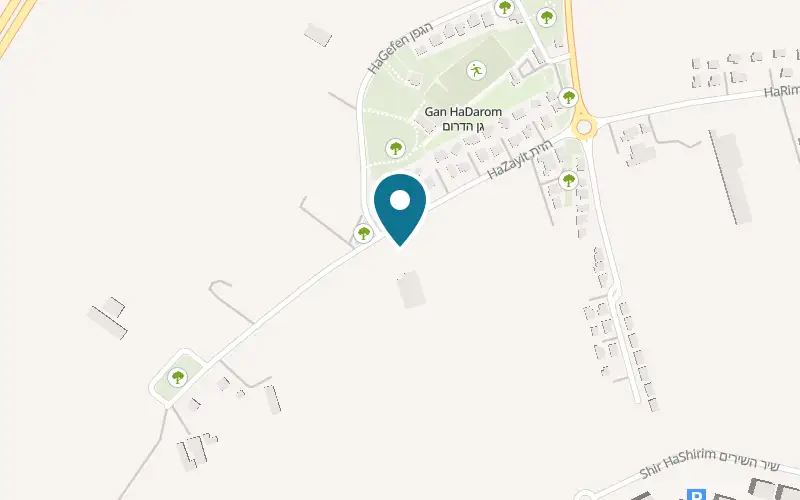 Map showing Granada Winery at Farm 98, Gan HaDarom