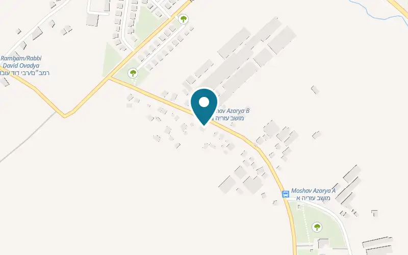 Map showing Habub Farm Boutique Olive Oil at 76 HaMeyasdim Street, Azaria, Azaria