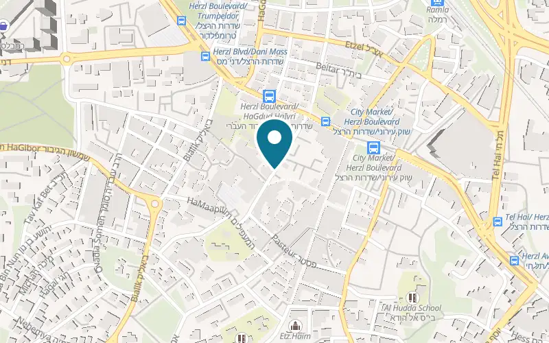 Map showing Halil at 6 Kehilat Detroit Street, Old City, Ramla