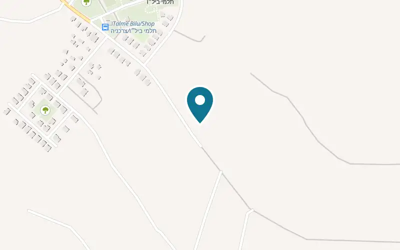 Map showing HaPina HaKesuma at Moshav Talmei Bilu, Talmei Bilu