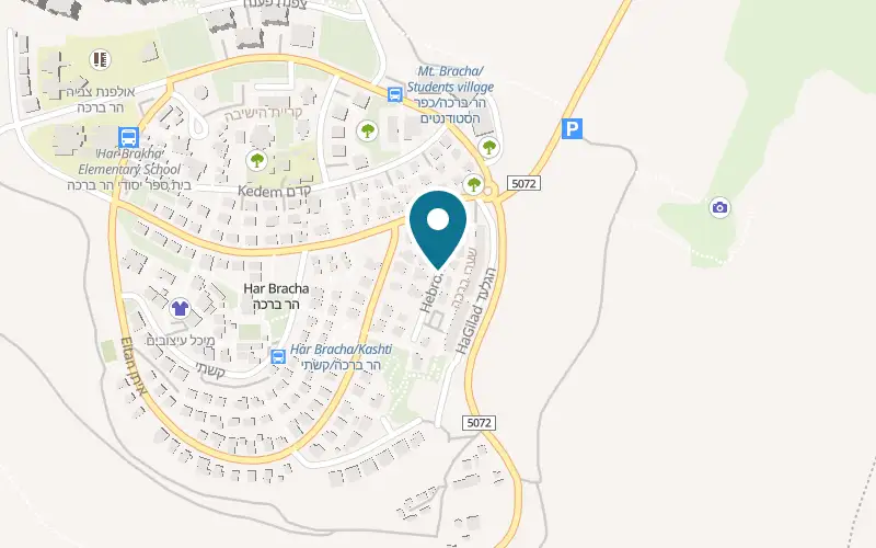 מפה: יקב הר ברכה ברחוב חברון 84, הר ברכה, ברכה