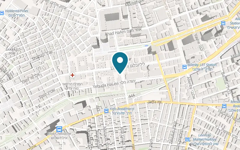 Map showing Herzl 16 at 16 Herzl Street, Beit HaMa'alit, Tel Aviv-Yafo