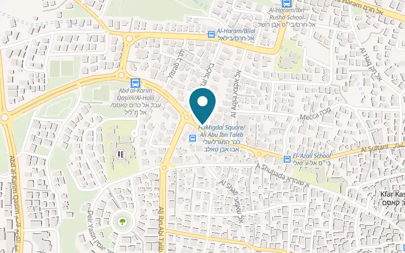 מפה: איי בר באל סולטאני 4, כפר קאסם