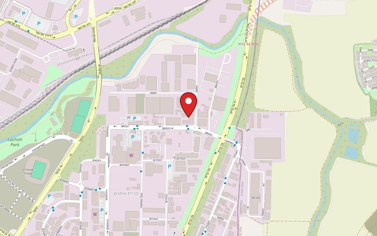 Map showing Idi Dagim at 6 HaBosem Street, Ashdod