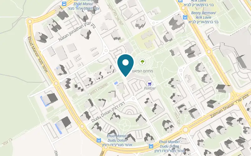 Map showing Joya Netanya at 10 Shoshana Damari Street, Piano centre, Ir Yamim, Netanya