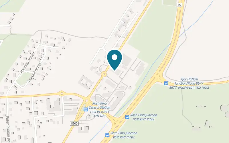 Map showing Joya Rosh Pinna at 12 Derech HaGalil, Rosh Pinna