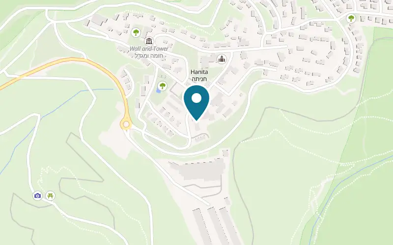 Map showing Jullius Craft Distillery at Kibbutz Hanita, Hanita