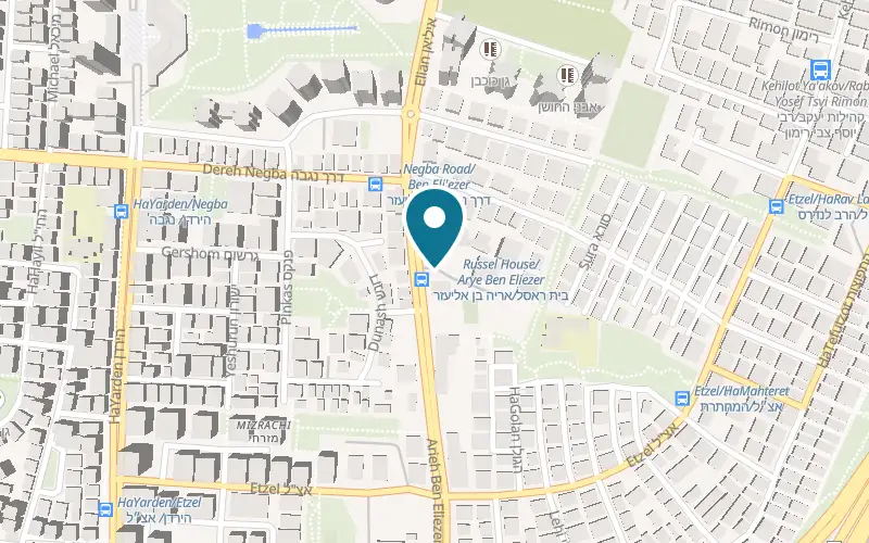 Map showing Kapot Tamar Spa at Ramat Gan Country Club, 12 Mendel Matityahu Street, Ramat Gan
