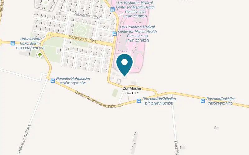 Map showing Kofinas at 5 HaShibolim Street, Tzur Moshe