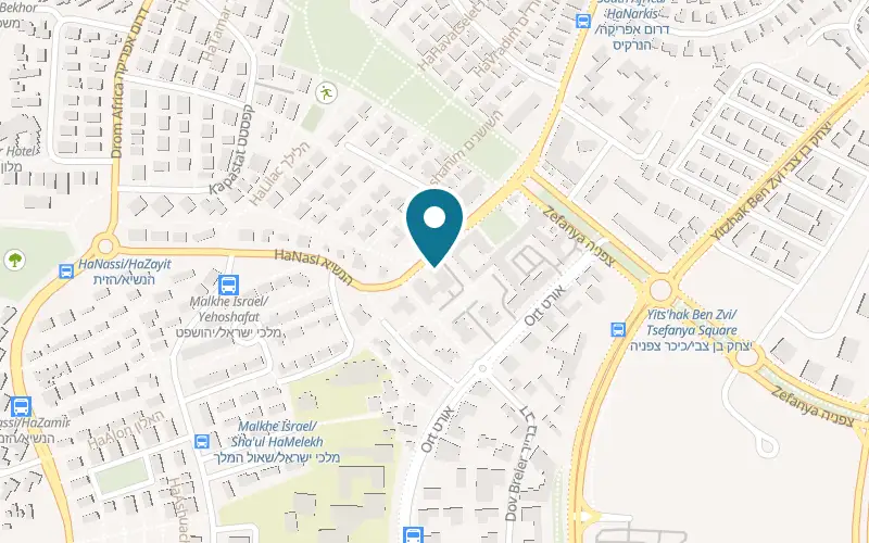 מפה: קוקו וינו ברחוב הנשיא 3, אפרידר, אשקלון