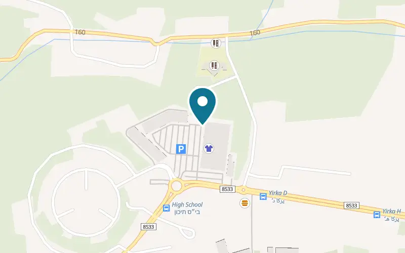 Map showing La Dolce Vita Gelato at Big Fashion Outlet, Yarka