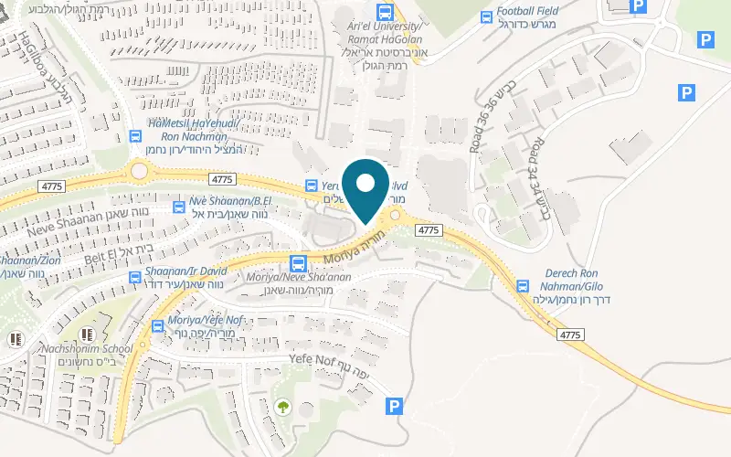 Map showing Landwer Ariel at 2 Moriya Street, Ariel Center, Ariel