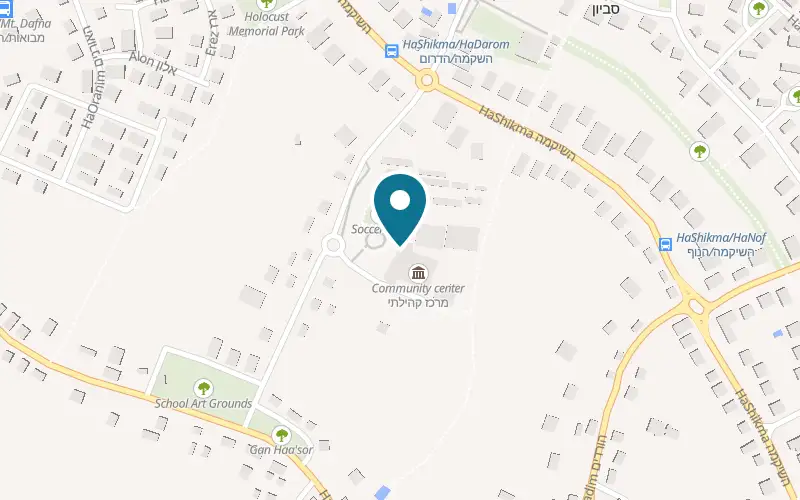 מפה: לנדוור סביון בנתיב היובל 1, סביון