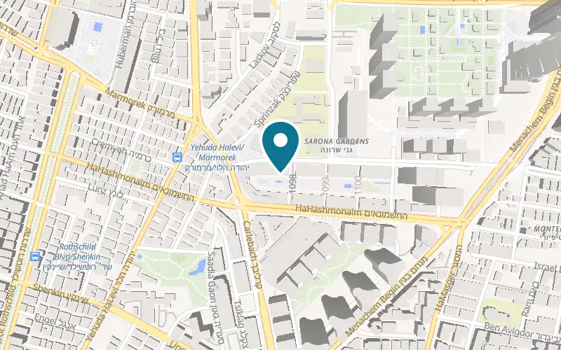 Map showing Lauter at 5 Givon Square, Tel Aviv-Yafo
