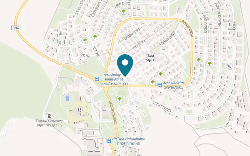 Map showing Lehemoshe at Tekoa shopping centre, Tekoa