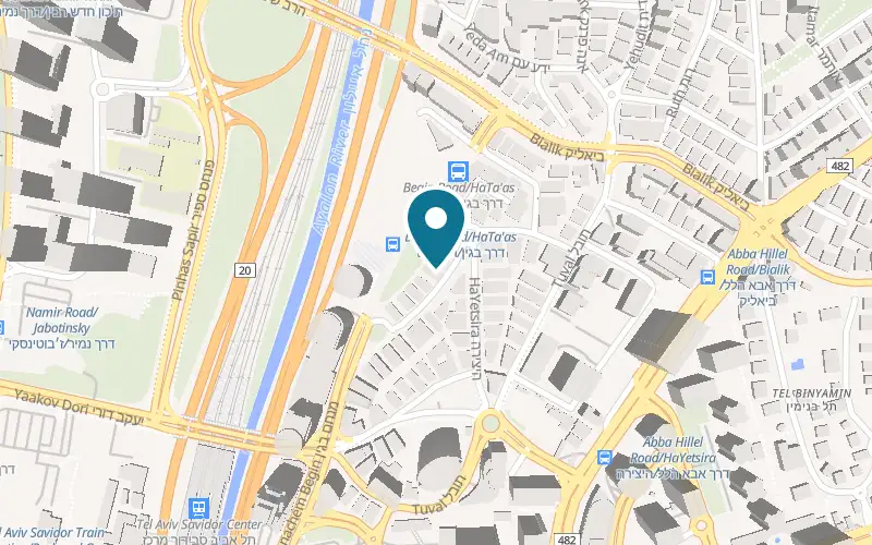 Map showing Liberta Jewellery and Diamonds at 6 Bezalel Street, Ramat Gan