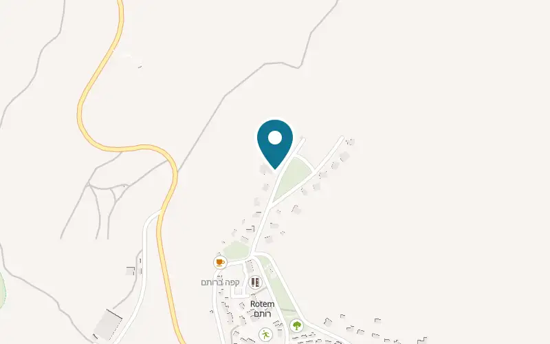 Map showing Little House in Rotem at Rotem, northern Jordan Valley, Rotem, Bik'at HaYarden