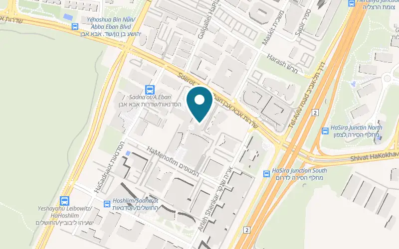 Map showing Lola Martin at 10 Abba Eban Boulevard, Herzliya Pituach, Herzliya