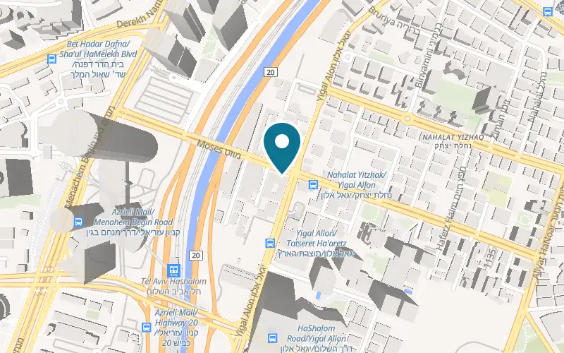 Map showing M2 Computers at 28 Mozes Yehuda VeNoah Street, Tel Aviv-Yafo