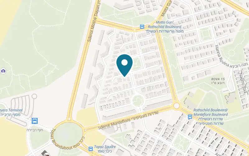 Map showing M.A Functional Studio at 3 Haydn Street, Ashdod