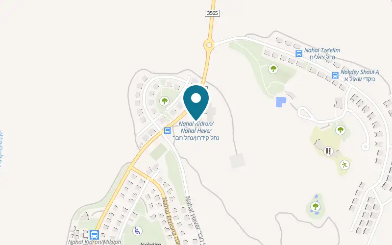Map showing Manglaglim al HaPlancha at Nahal Kidron Street, beside the grocery, Nokdim, Nokdim