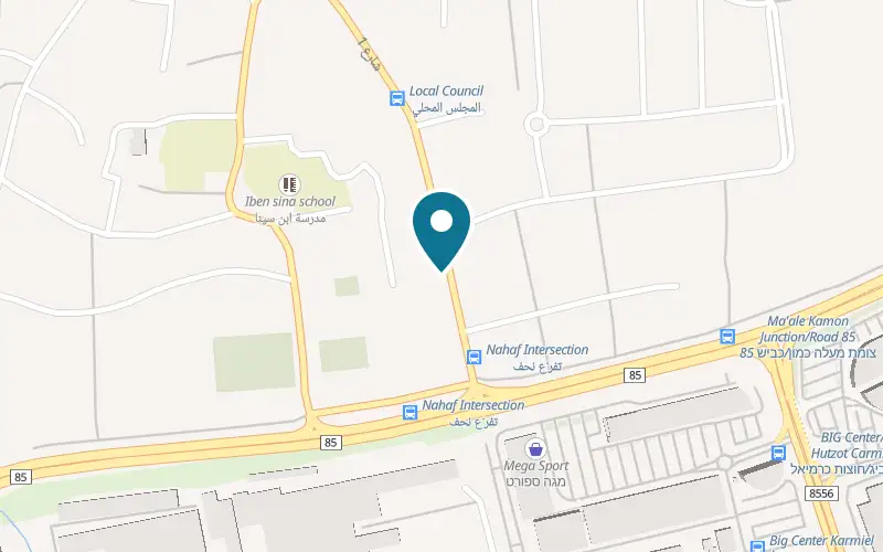 Map showing Mango Fresh at Road 1, Nahef