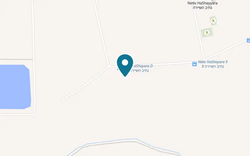 Map showing Maof HaTzipor at 42 Moshav Netiv HaShayara, Netiv HaShayara