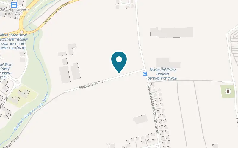Map showing Matfoona by Buya at 30 HaDekel Street, Ahisamakh