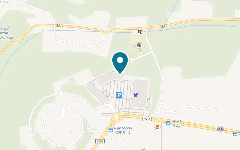 Map showing McDonald's Big Yarka at Next to Big Fashion, Yarka