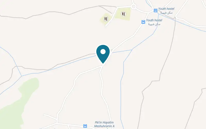 Map showing Mexicano Chopsticano at Peki'in, Peki'in