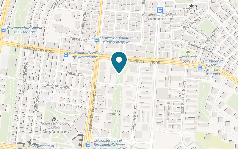 Map showing Mezzo at 5 Heinz Cohen Street, Holon